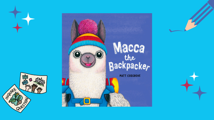 Macca the Backpacker book cover
