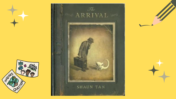 The arrival book cover